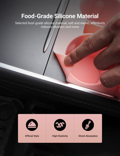 Center Console Silicone Cup Holder For Tesla Model 3/Y