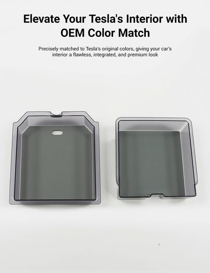 Center Console Tray Armrest Organizer for Tesla Model 3 Highland & New Model Y