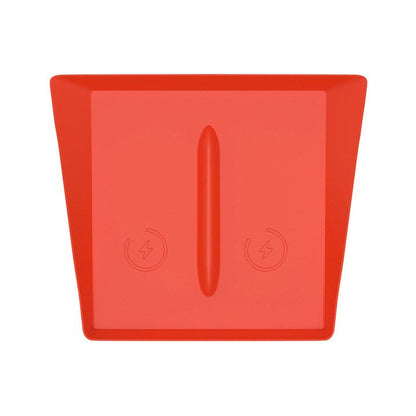 Center Console Wireless Charging Pad with Side Pockets For Tesla Model 3 Highland & Model Y Juniper