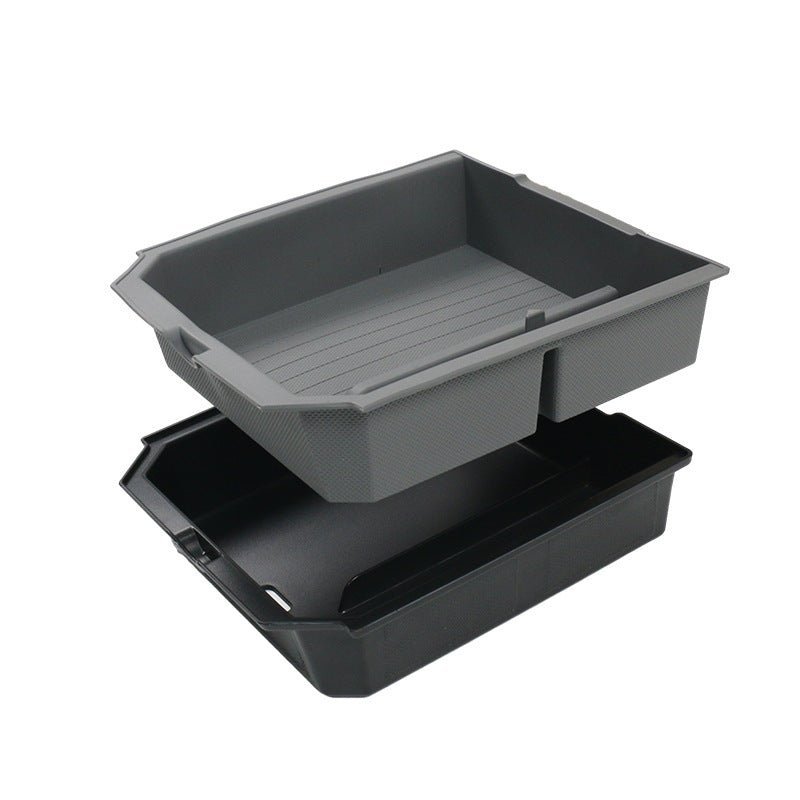 Center Front Storage Box Double-Layered  for Tesla Model 3 Highland & New Model Y