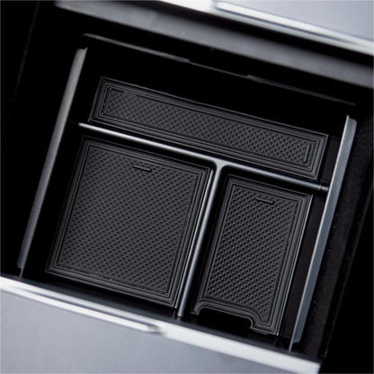Center Front Storage Box for Tesla New Model Y & Model 3 Highland