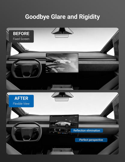 Center Screen Swivel Rotating Mount Kit for Tesla Cybertruck