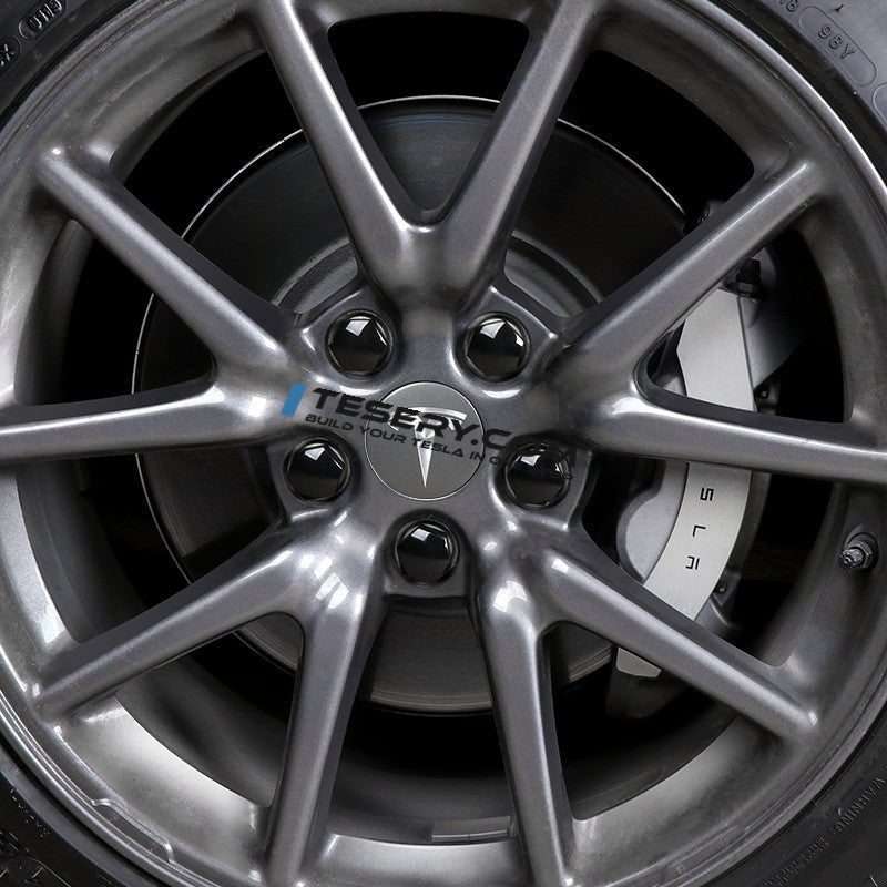 Center Wheel Center Cap Kit With Puller for Tesla Model 3/Y/S/X