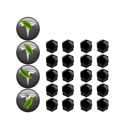 Center Wheel Center Cap Kit With Puller for Tesla Model 3/Y/S/X