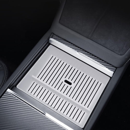 Central Console Armrest Storage Box for Model 3 Highland & New Model Y