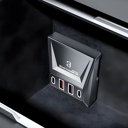 Central Console USB Hub with Ambient Light for Model 3 Highland