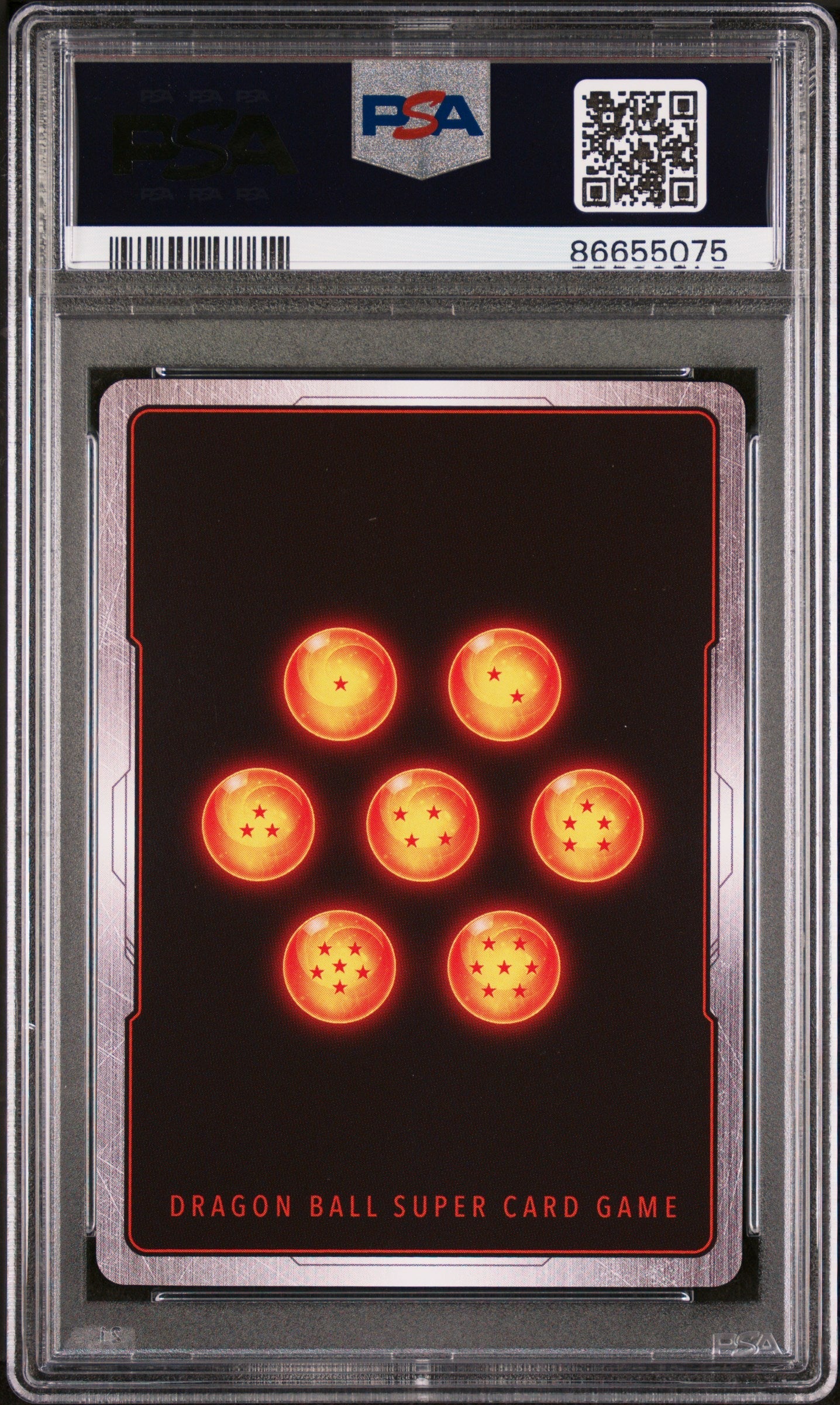 2017 DRAGON BALL SUPER VEGITO, HR.TO SV/DAY #P-021 - PSA 10