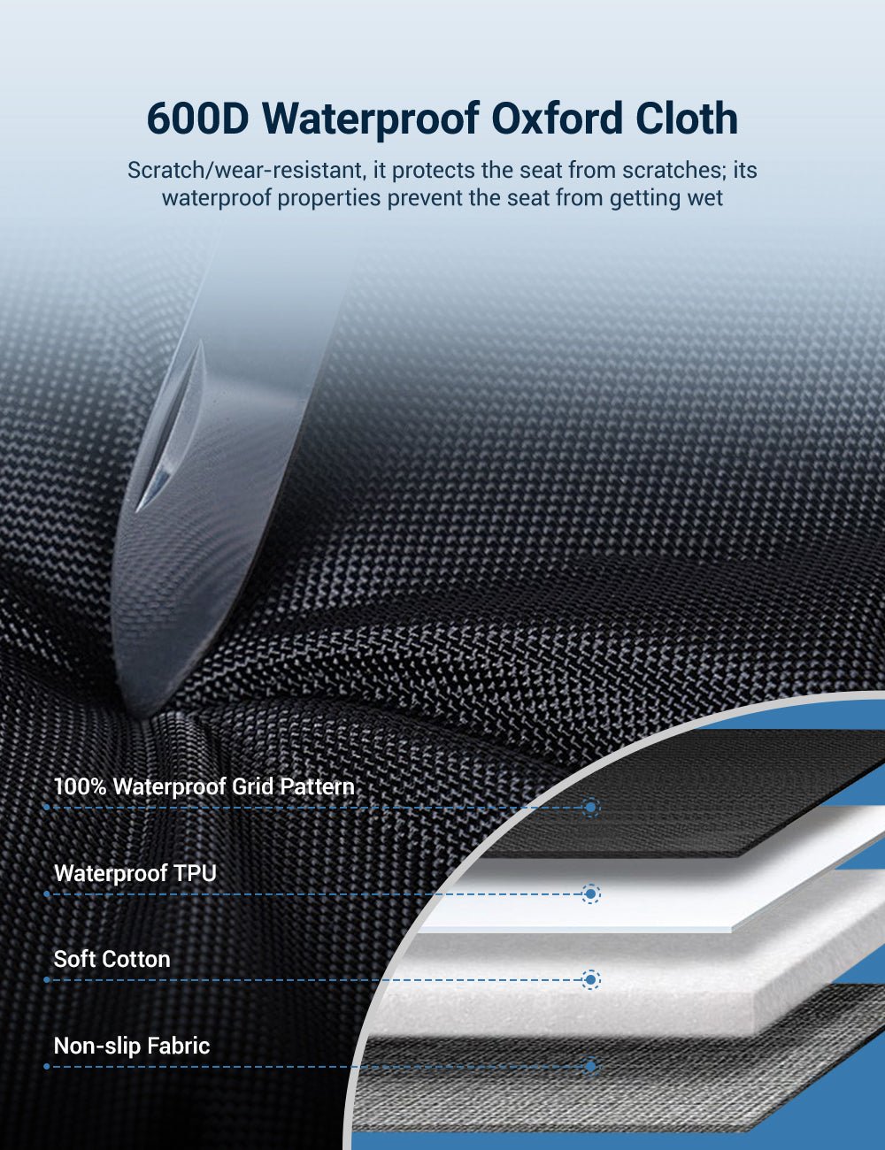 Dog Seat Cover for Tesla Model 3/Y/S/X/Cybertruck