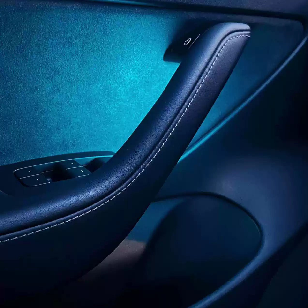 Door Handle Bowl Lights Ambient Lighting for Model 3 Highland & Model Y Juniper