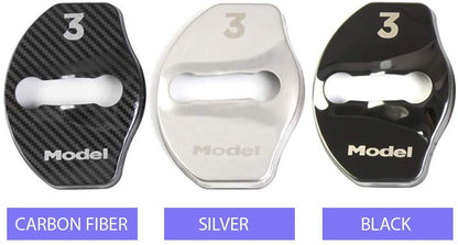 Door Lock Buckle Cover [4 pcs] for Tesla Model 3 & Model Y