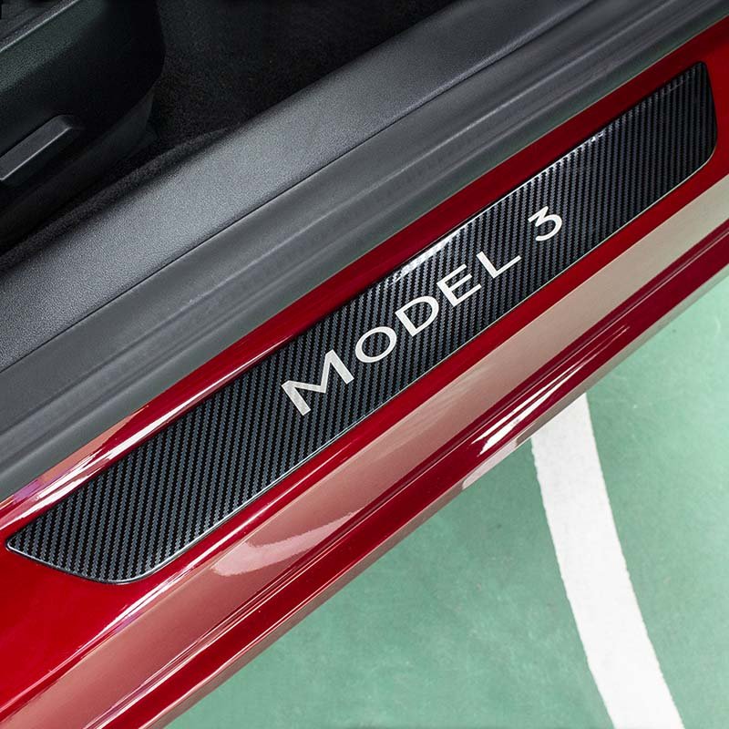 Door Sill Strip Protector for Tesla Model 3