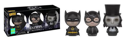 Dorbz Batman/Catwoman/Penguin (Batman Returns) 3-Pack - 2016 Summer Convention Exclusive **Sticker Peeling**