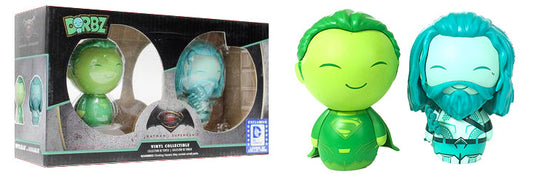 Dorbz Superman (Green)/Aquaman (Blue) 2-Pack - Legion of Collectors Exclusive