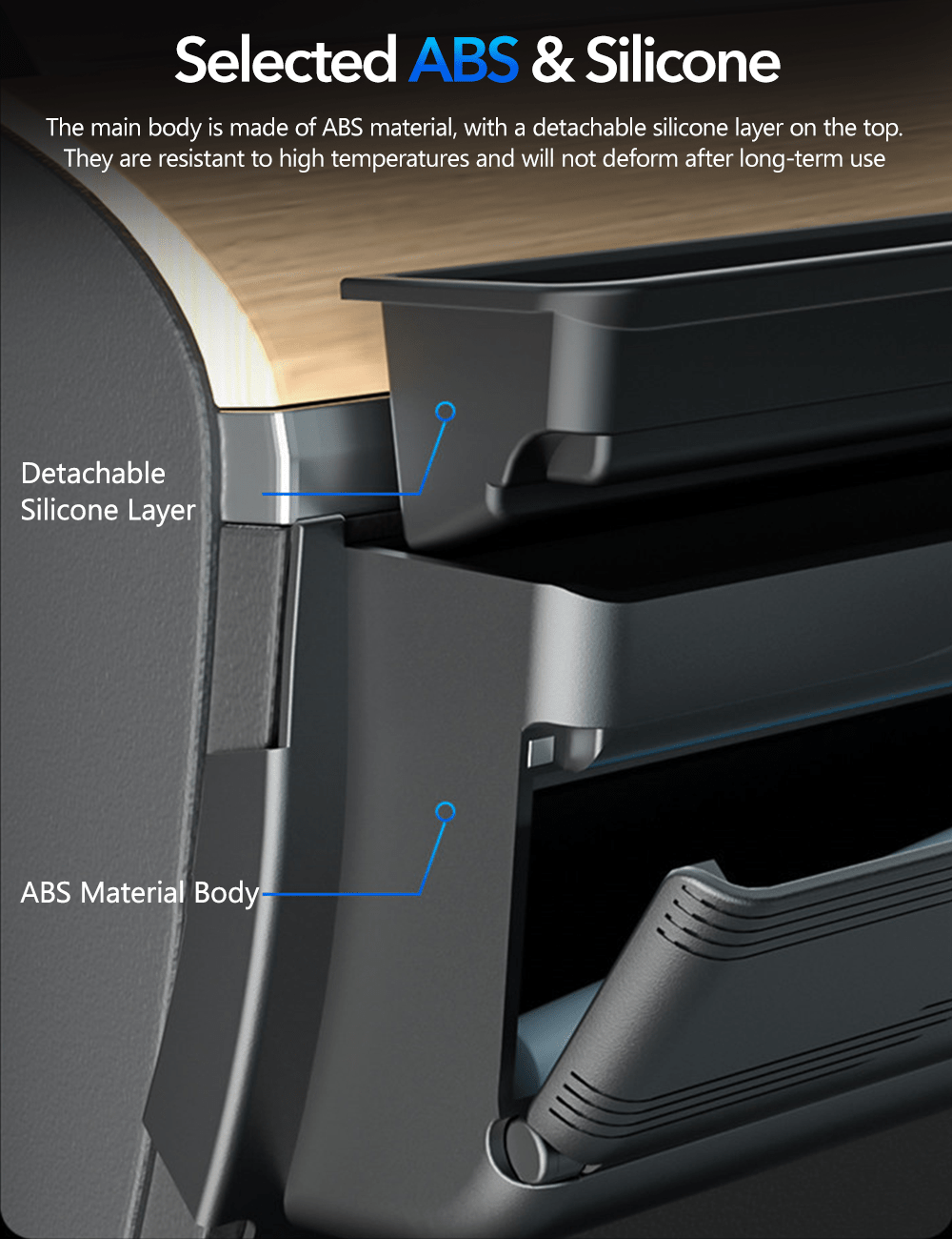 Driver Mini Glove Box for Tesla Model Y