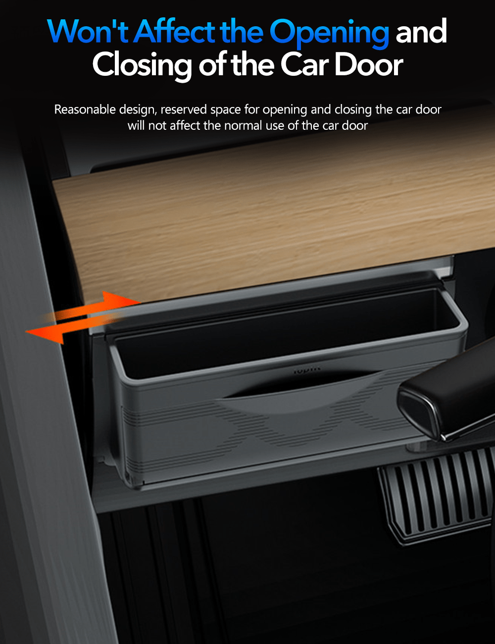 Driver Mini Glove Box for Tesla Model Y