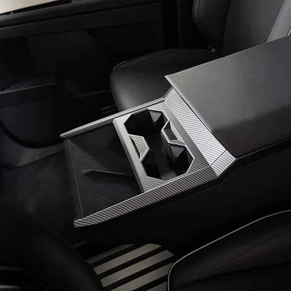 Dry Carbon Fiber Center Console Cup Holder for Cybertruck