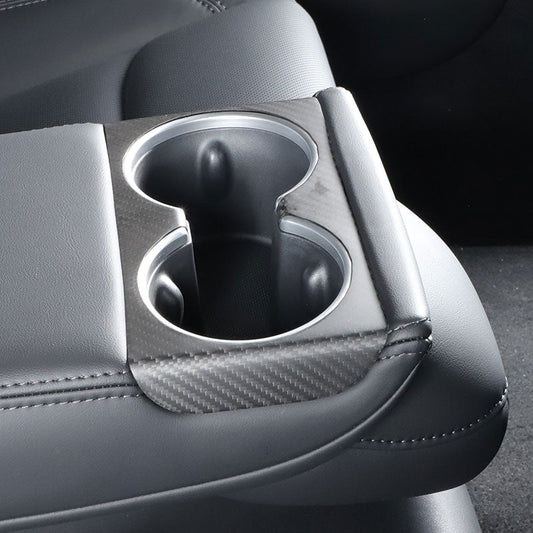 Dry Carbon Fibre Beverage Holder for Tesla Model 3 Highland / Model Y Juniper