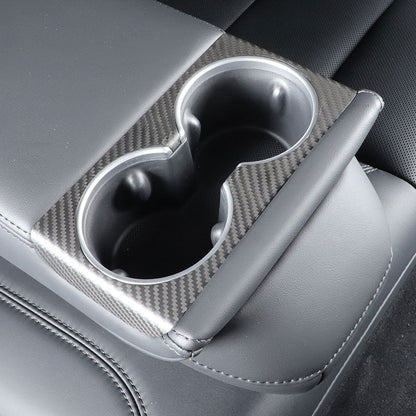 Dry Carbon Fibre Beverage Holder for Tesla Model 3 Highland / Model Y Juniper
