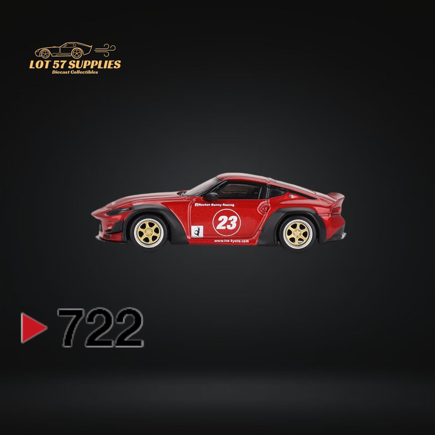 Mini-GT Nissan Z Pandem Passion Red #722 1:64 MGT00722
