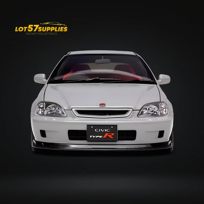 MOTORHELIX Honda Civic Type-R EK9 Nardo Grey With SW388 Wheels 1:18