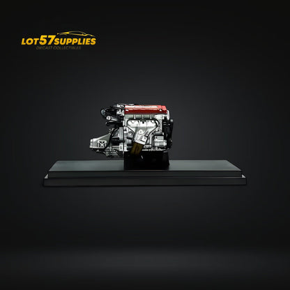 MOTORHELIX Honda Civic Type-R EK9 Nardo Grey With SW388 Wheels 1:18