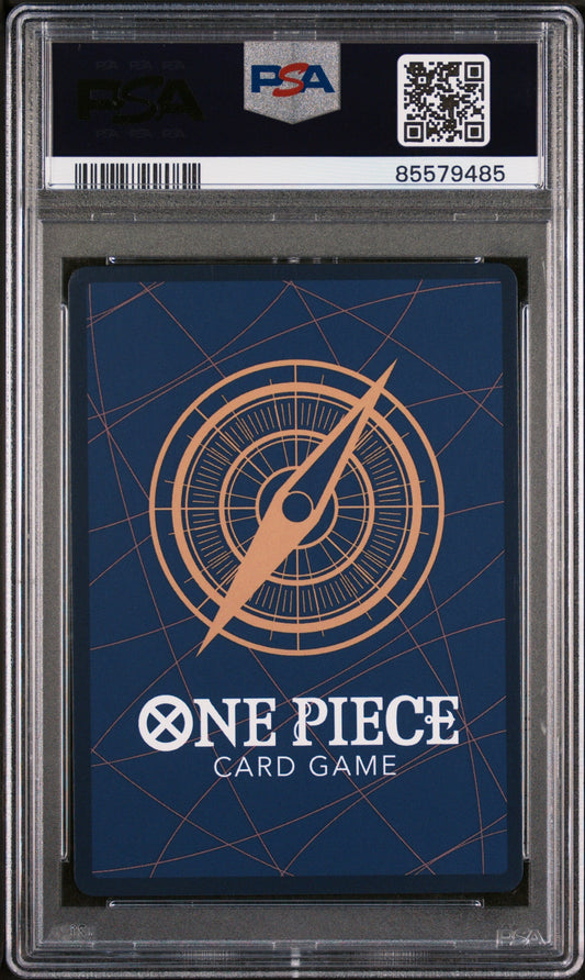 2022 ONE PIECE JAPANESE STARTER DECK-STRAW HAT CREW MONKEY D. LUFFY #12 - PSA GEM MT 10