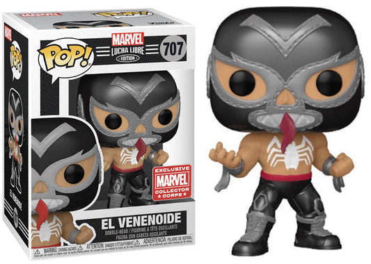 El Venenoide (Metallic, Marvel Lucha Libre) 707 - Collector Corps Exclusive