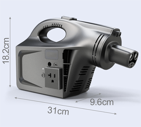 EV Discharger machine  for Model Y/ 3/ X/S, protable V2L for oudoor and camping