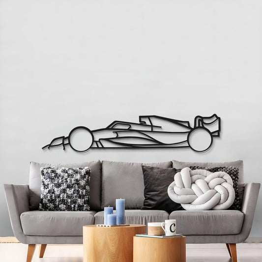 Formula 1 2022 Metal Car Wall Art- MT0978