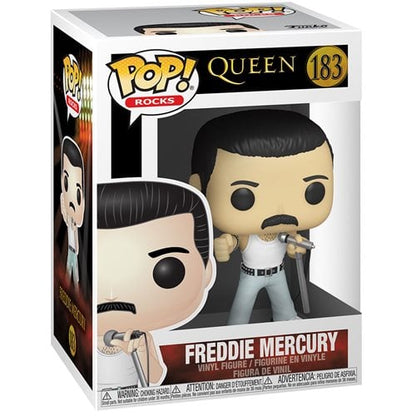 Funko Pop! Rocks - Queen - Freddie Mercury Vinyl Figure - Select Figure(s)