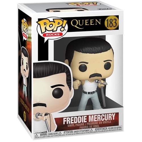 Funko Pop! Rocks - Queen - Freddie Mercury Vinyl Figure - Select Figure(s)