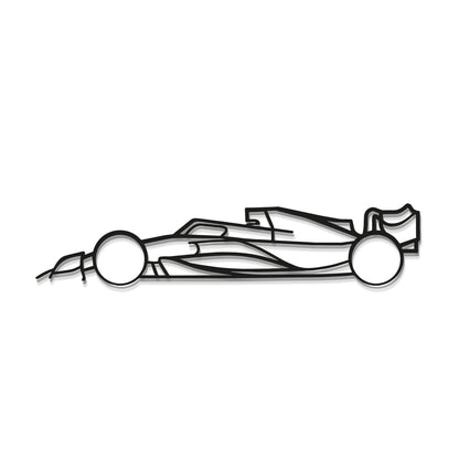 Formula 1 2022 Metal Car Wall Art- MT0978