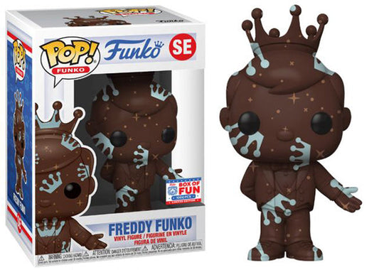Freddy Funko (Brown & Light Blue, Artist Series) SE - 2021 Fundays Games Funko Fundays Box of Fun/1000 Made