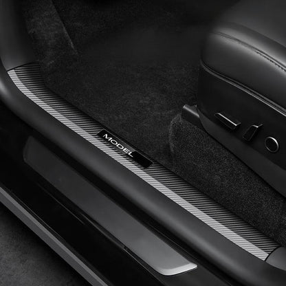 Front & Rear Door Sill Protection Strips for Model 3 Highland (4PCS)