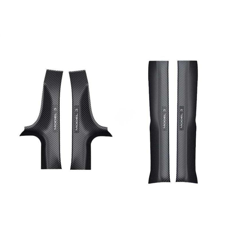 Front & Rear Door Sill Protection Strips for Model 3 Highland (4PCS)
