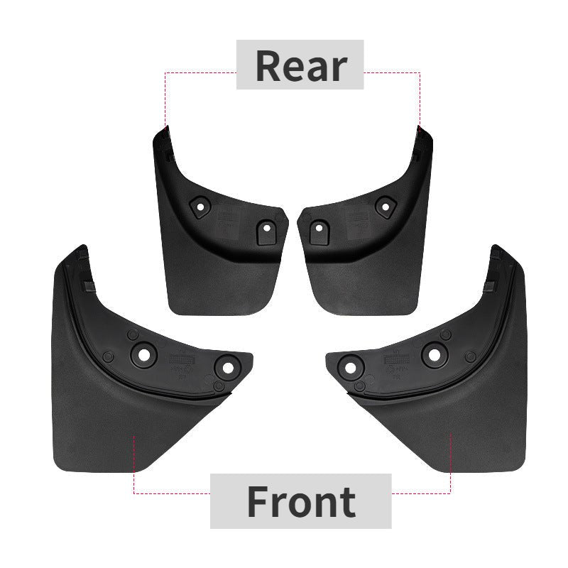 Front Rear Fender Mud Splash Guard for Tesla Model Y & Model Y Juniper