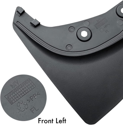 Front Rear Fender Mud Splash Guard for Tesla Model Y & Model Y Juniper