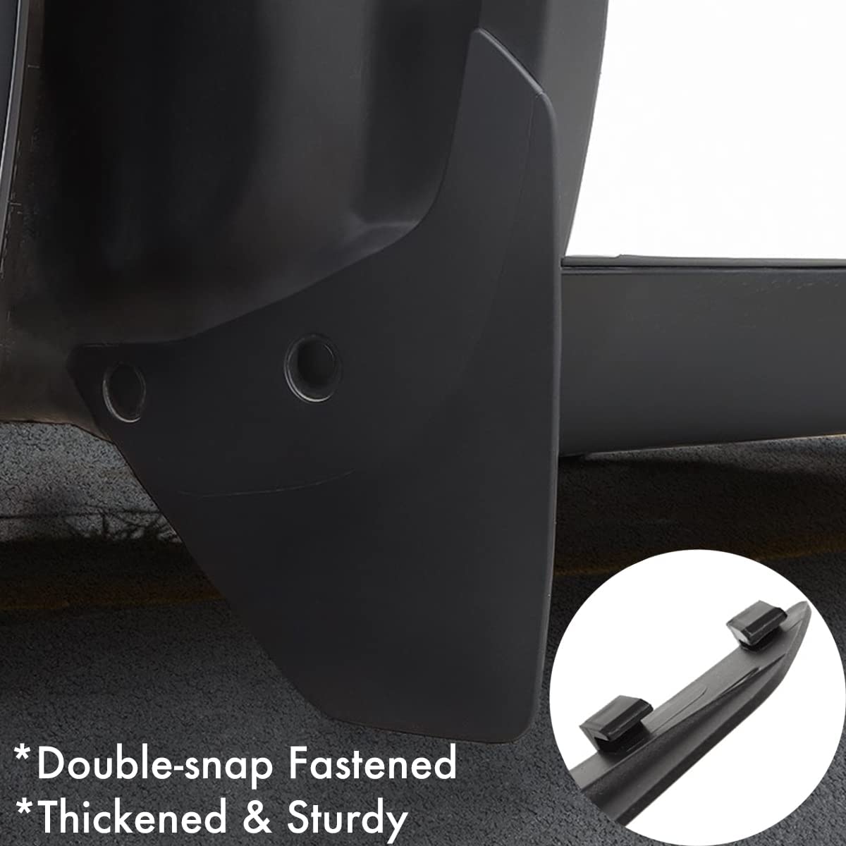 Front Rear Fender Mud Splash Guard for Tesla Model Y & Model Y Juniper