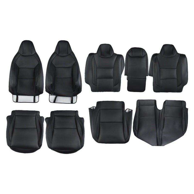 Full Leather Seat Covers for Cybertruck (10 PCS)