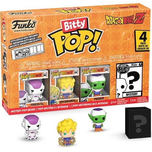 Funko Dragon Ball Z Bitty Pop! Mini-Figure 4-Pack - Select Set(s)