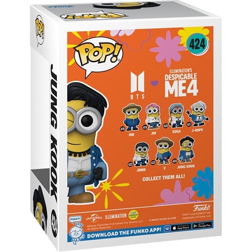Funko Pop! - Despicable Me 4 Minion x BTS Vinyl Figure - Select Figure(s)