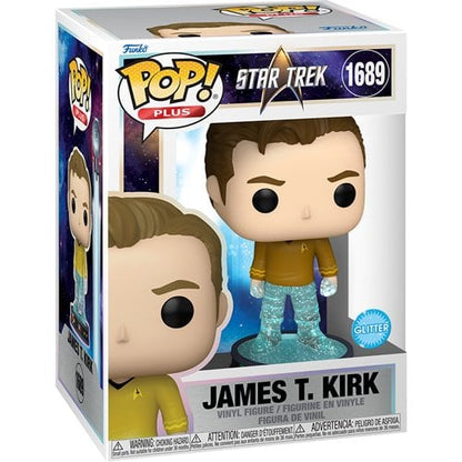 Funko Pop! Plus Star Trek Transporter Glitter Vinyl Figures - Select Figure(s)