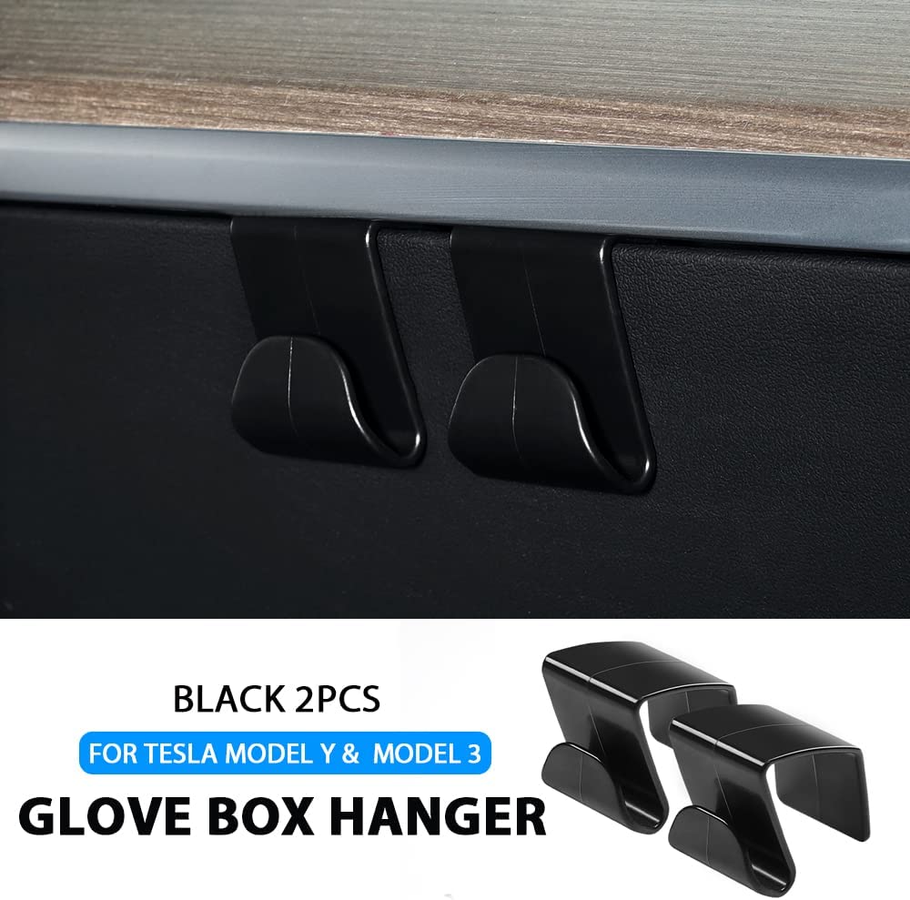 Glove Box Hook for Tesla Model 3 & USA/China Model Y