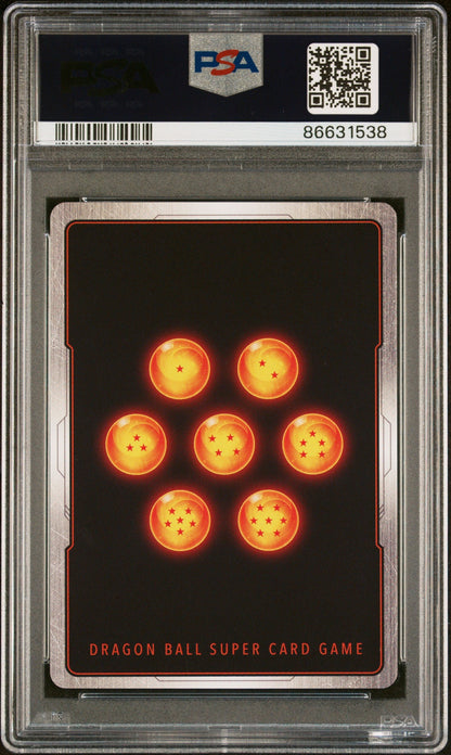 2022 DRAGON BALL SUPER MYTHIC BOOSTER SS4 S.GOKU/BYD.LMTS. #P-262 - PSA 10