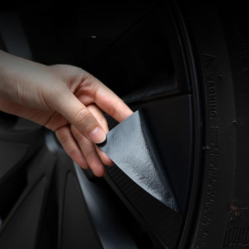 Hubcap Stickers for Tesla Model 3 Highland