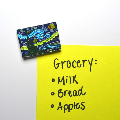 Today is Art Day - Famous Art Enamel Magnet - Select Piece(s)