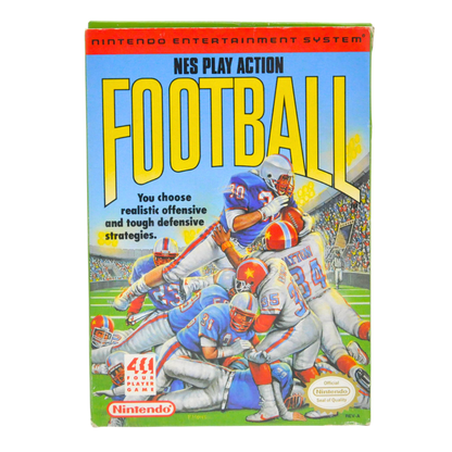 NES Cart Complete in Box - NES Play Action Football