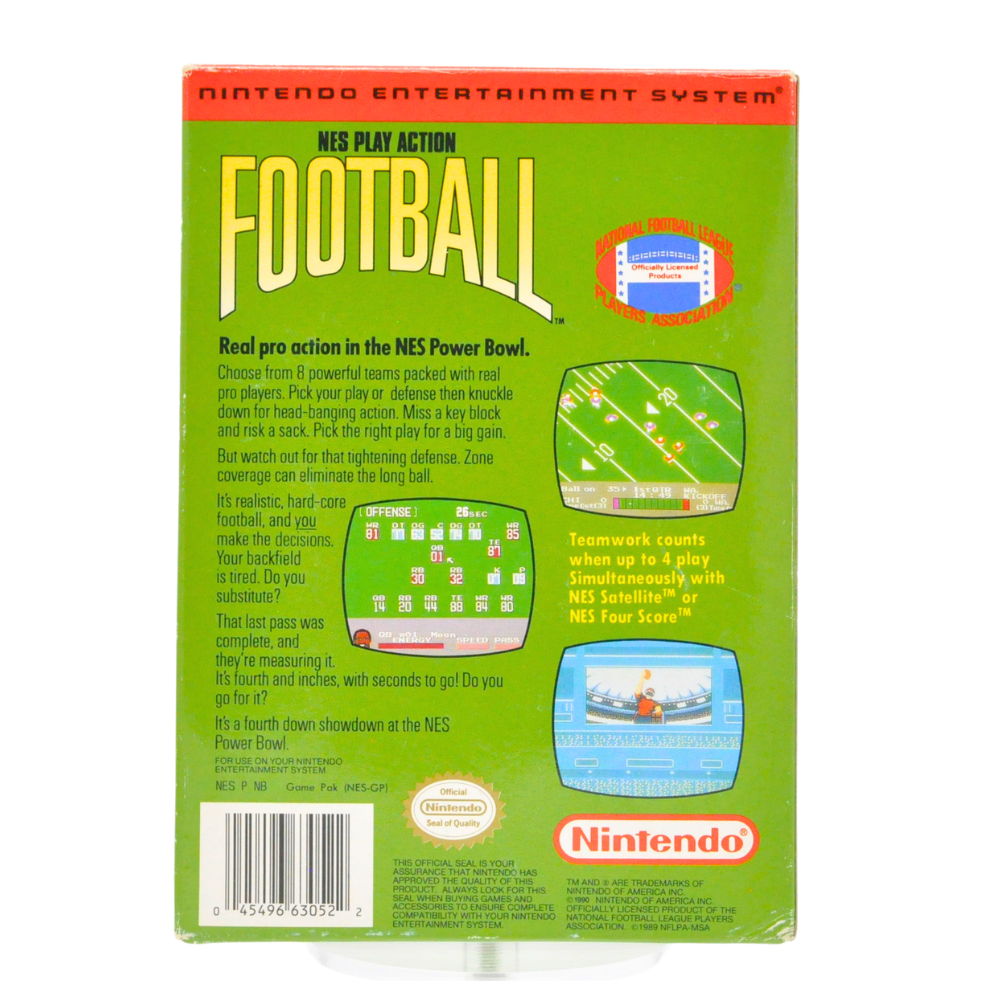 NES Cart Complete in Box - NES Play Action Football