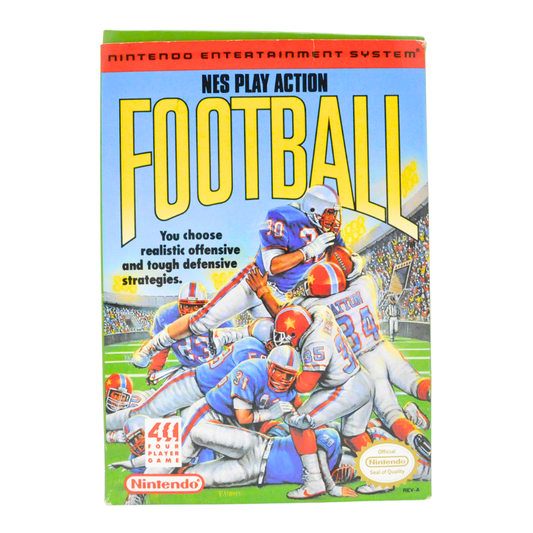 NES Cart in Box - NES Play Action Football (No Manual)
