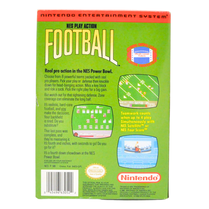 NES Cart in Box - NES Play Action Football (No Manual)